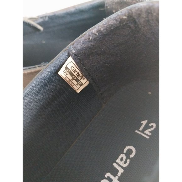Carters Boys' Little Kid Mac Loafers Navy Boat Shoe sz 12M - Picture 8 of 8